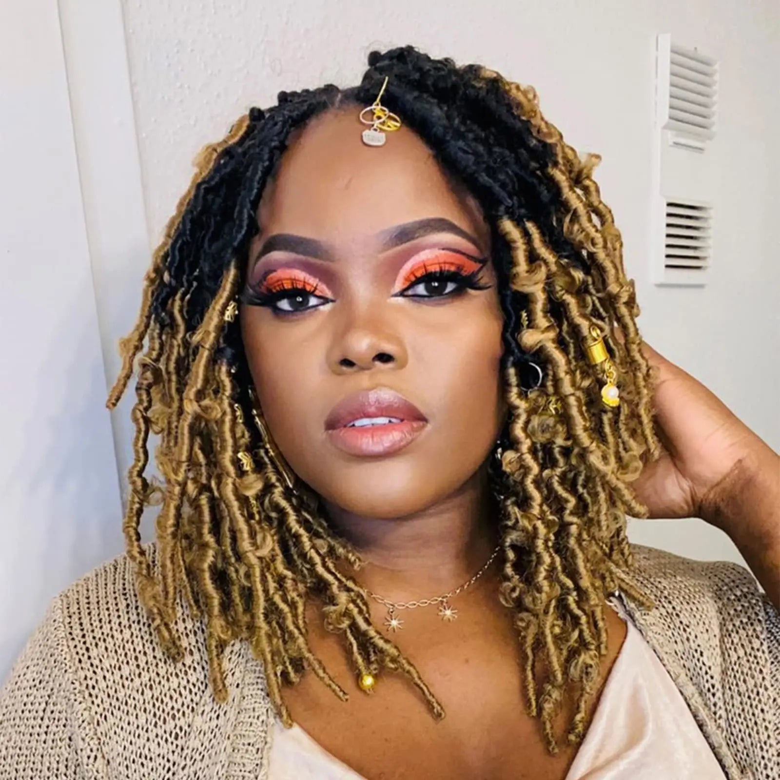 ( US ONLY) FAST SHIPPING DBL | Toyotress® Butterfly Locs Pre-Looped Distressed Locs Braiding Synthetic Crochet Hair Extensions Toyotress